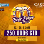 Beer Poker Tour du 23 au 28 juin 2026