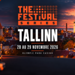 The Festival Tallinn, du 20 au 29 novembre 2026 à l’Olympic Park Casino, sur fond de vieille ville et de jetons de poker.